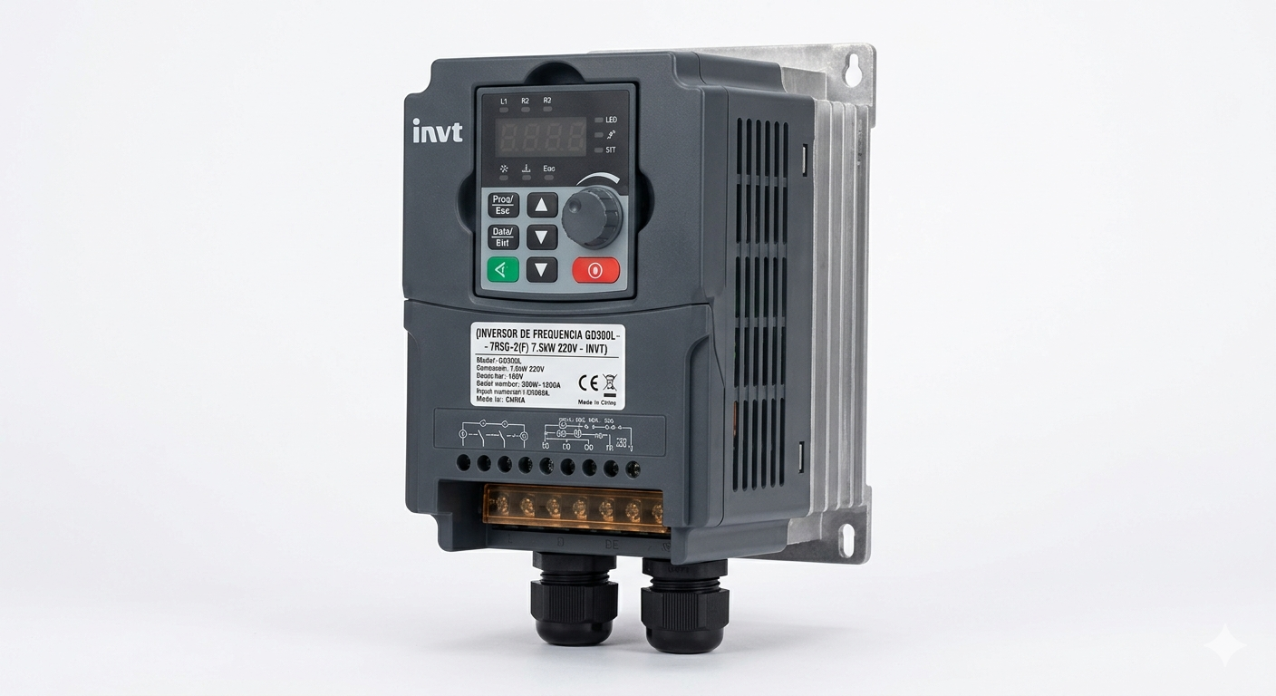 Inversor de Frequência GD300L - 7R5G-2(F) 7.5 kW 220 V - INVT