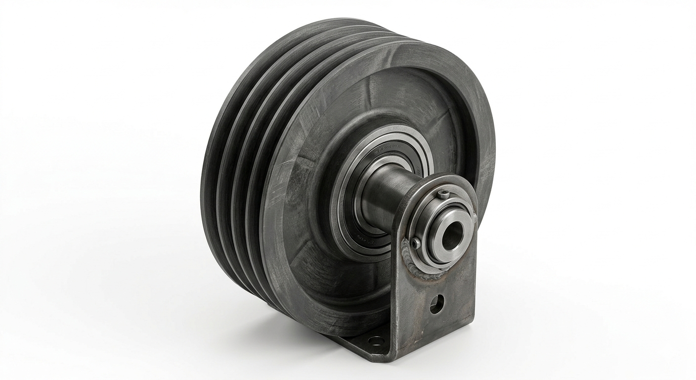 Polia de Nylon com Diâmetro de 240 mm / 5 Canais